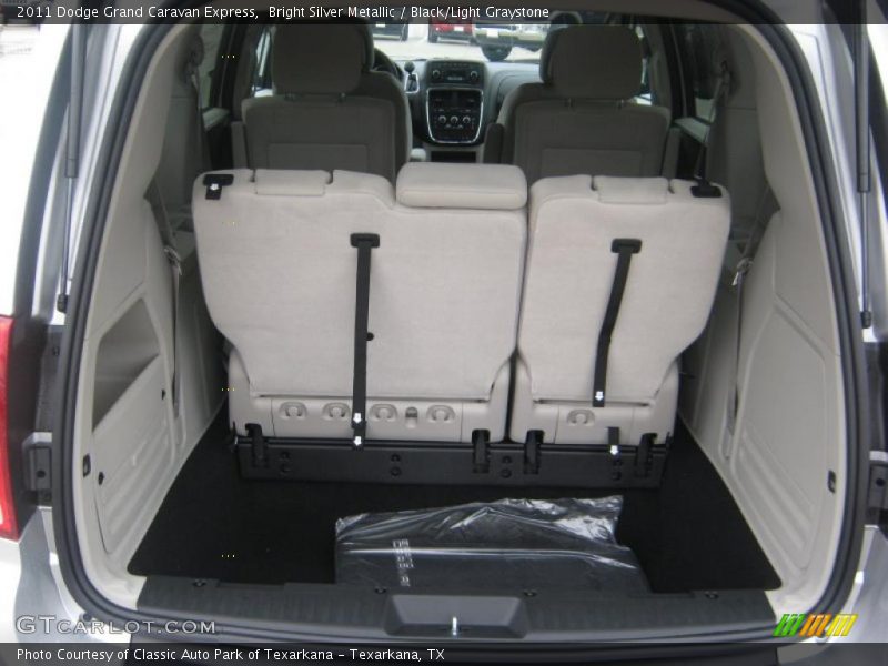 Bright Silver Metallic / Black/Light Graystone 2011 Dodge Grand Caravan Express