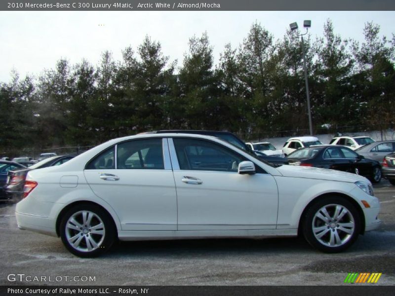 Arctic White / Almond/Mocha 2010 Mercedes-Benz C 300 Luxury 4Matic