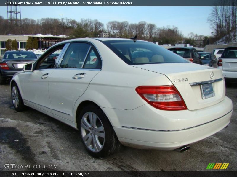 Arctic White / Almond/Mocha 2010 Mercedes-Benz C 300 Luxury 4Matic