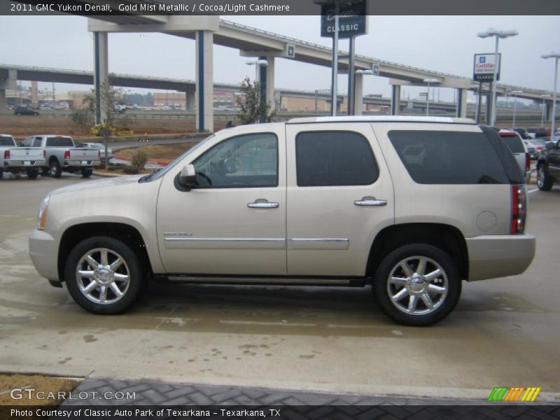  2011 Yukon Denali Gold Mist Metallic