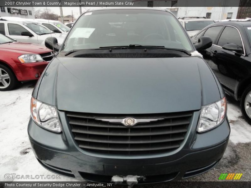 Magnesium Pearl / Medium Slate Gray 2007 Chrysler Town & Country