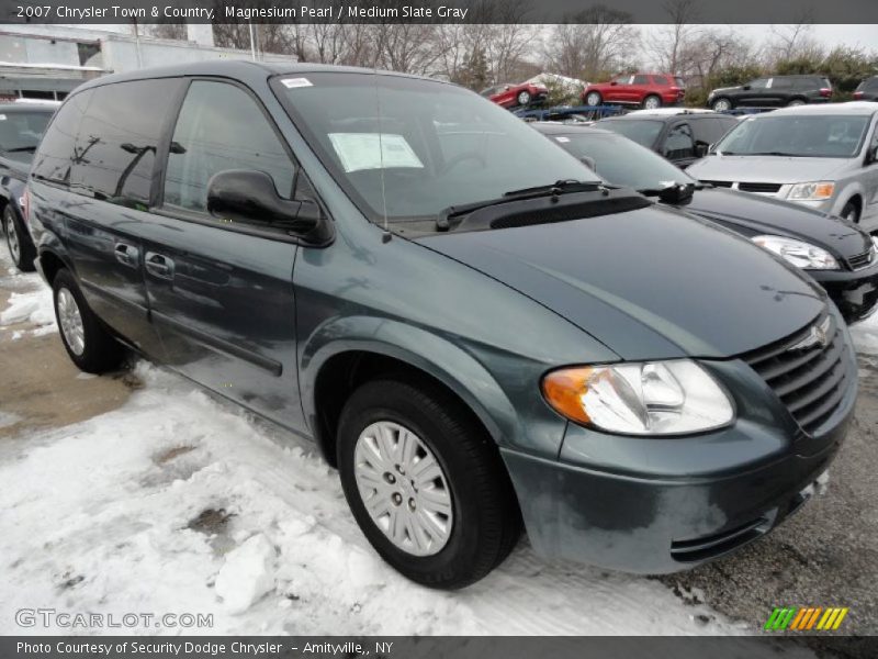 Magnesium Pearl / Medium Slate Gray 2007 Chrysler Town & Country