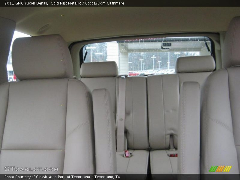 Gold Mist Metallic / Cocoa/Light Cashmere 2011 GMC Yukon Denali