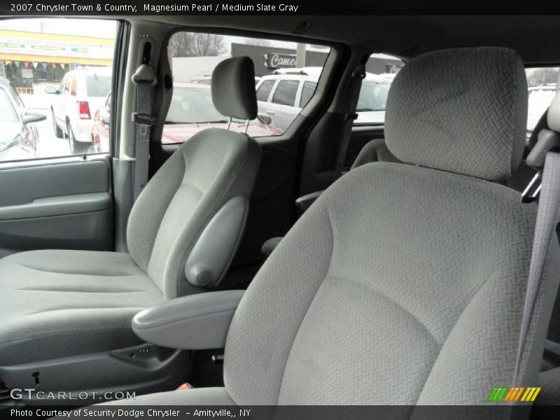 Magnesium Pearl / Medium Slate Gray 2007 Chrysler Town & Country