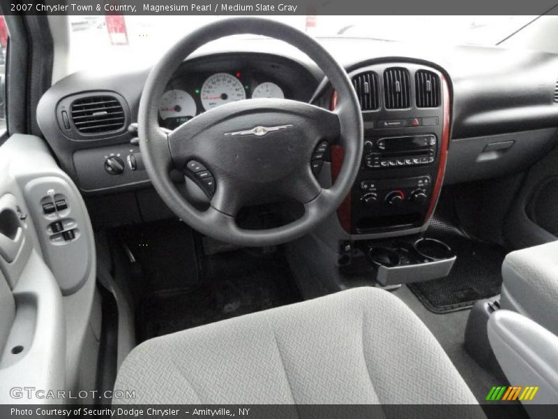 Magnesium Pearl / Medium Slate Gray 2007 Chrysler Town & Country