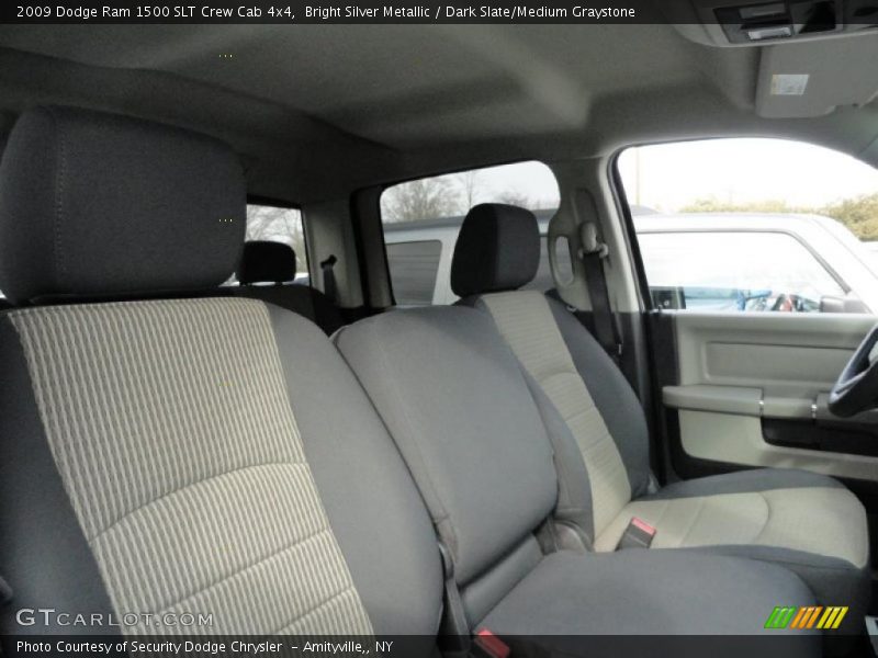 Bright Silver Metallic / Dark Slate/Medium Graystone 2009 Dodge Ram 1500 SLT Crew Cab 4x4