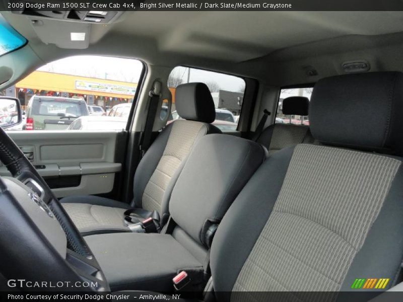 Bright Silver Metallic / Dark Slate/Medium Graystone 2009 Dodge Ram 1500 SLT Crew Cab 4x4