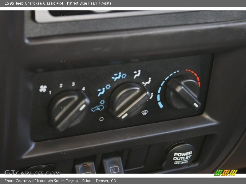 Patriot Blue Pearl / Agate 1999 Jeep Cherokee Classic 4x4