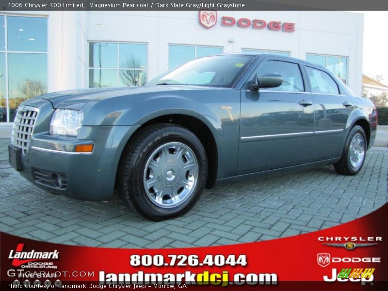 Magnesium Pearlcoat / Dark Slate Gray/Light Graystone 2006 Chrysler 300 Limited