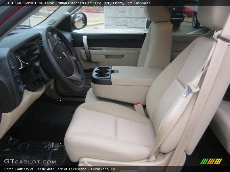 Fire Red / Ebony/Light Cashmere 2011 GMC Sierra 1500 Texas Edition Extended Cab