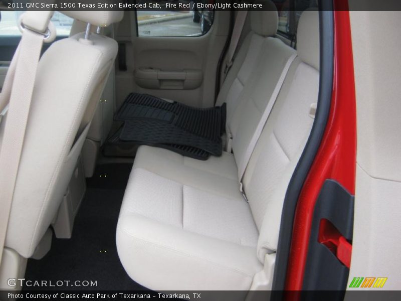 Fire Red / Ebony/Light Cashmere 2011 GMC Sierra 1500 Texas Edition Extended Cab