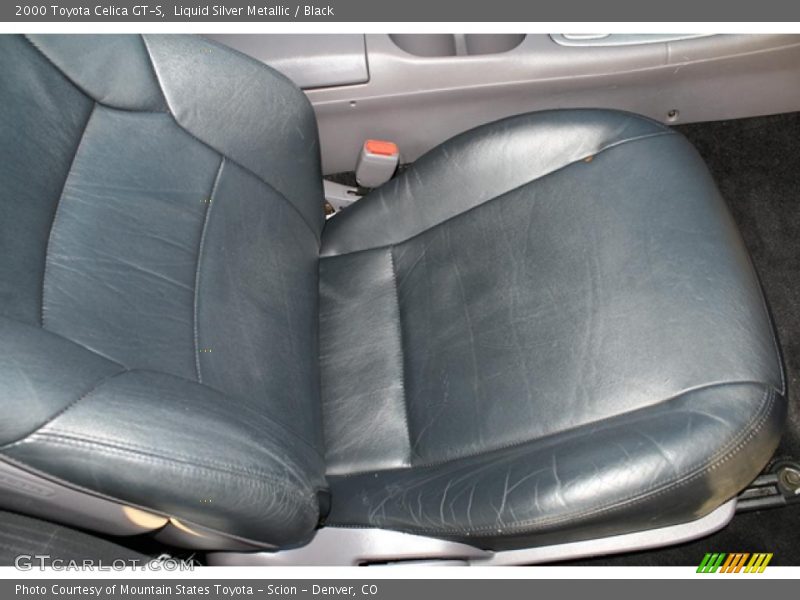 Liquid Silver Metallic / Black 2000 Toyota Celica GT-S
