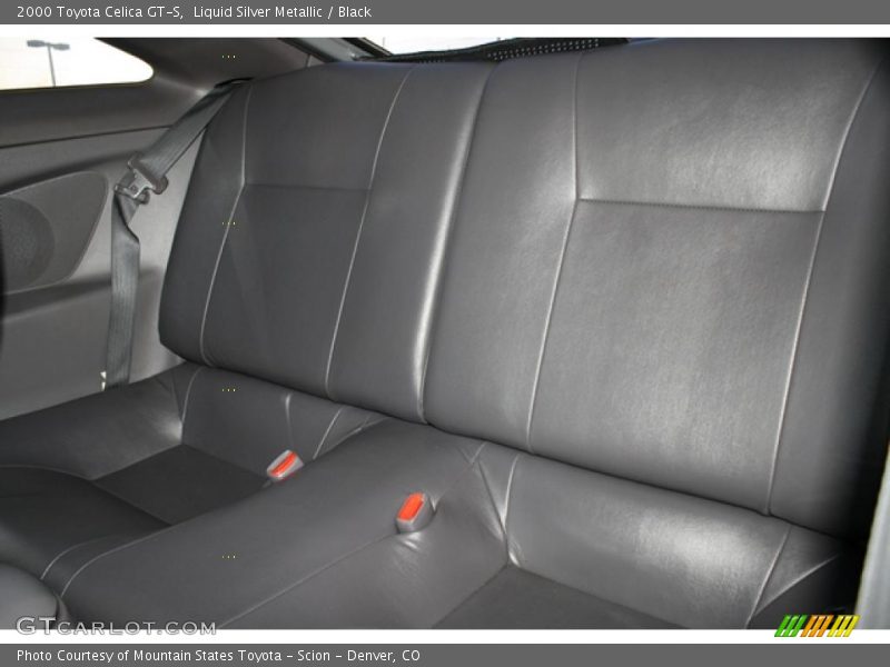 Liquid Silver Metallic / Black 2000 Toyota Celica GT-S