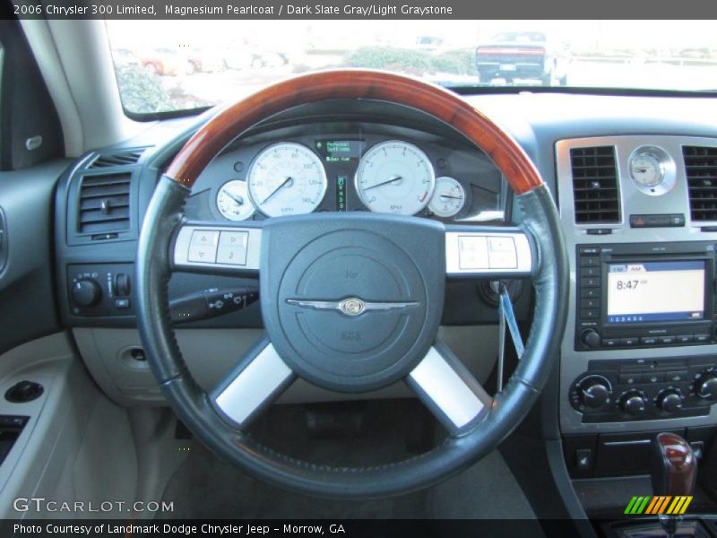 Magnesium Pearlcoat / Dark Slate Gray/Light Graystone 2006 Chrysler 300 Limited