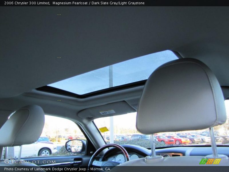 Magnesium Pearlcoat / Dark Slate Gray/Light Graystone 2006 Chrysler 300 Limited