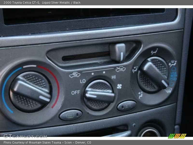 Liquid Silver Metallic / Black 2000 Toyota Celica GT-S