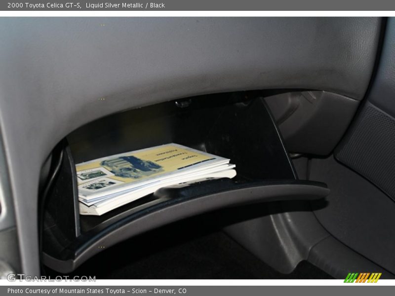 Liquid Silver Metallic / Black 2000 Toyota Celica GT-S