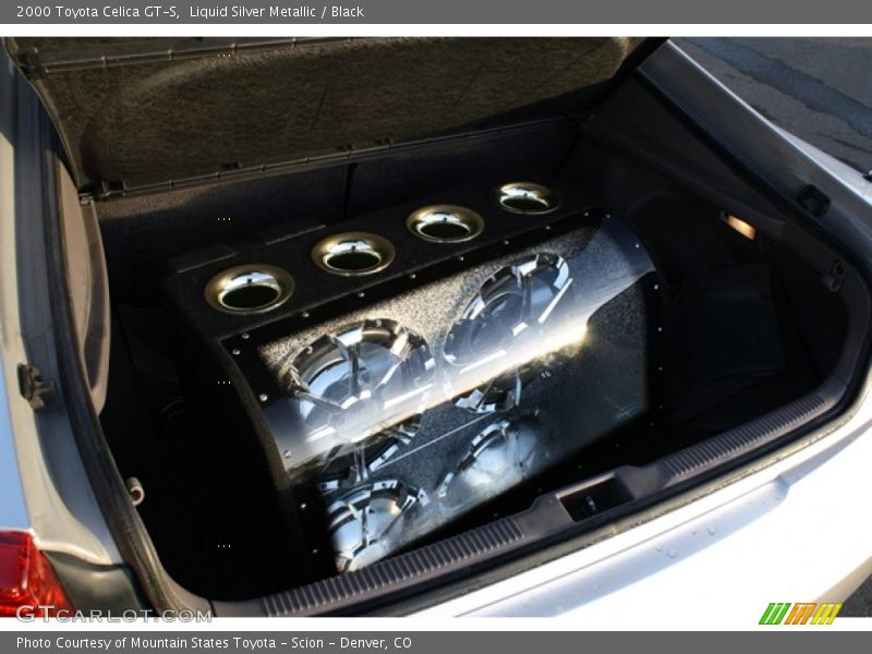 Liquid Silver Metallic / Black 2000 Toyota Celica GT-S