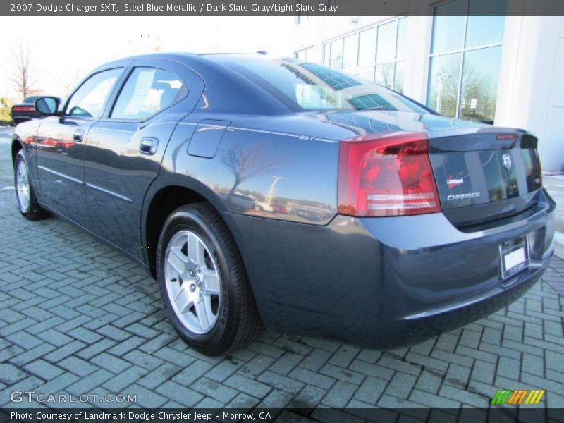 Steel Blue Metallic / Dark Slate Gray/Light Slate Gray 2007 Dodge Charger SXT