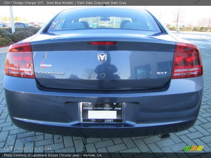 Steel Blue Metallic / Dark Slate Gray/Light Slate Gray 2007 Dodge Charger SXT