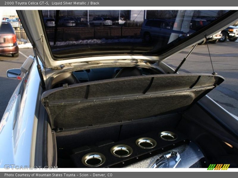 Liquid Silver Metallic / Black 2000 Toyota Celica GT-S
