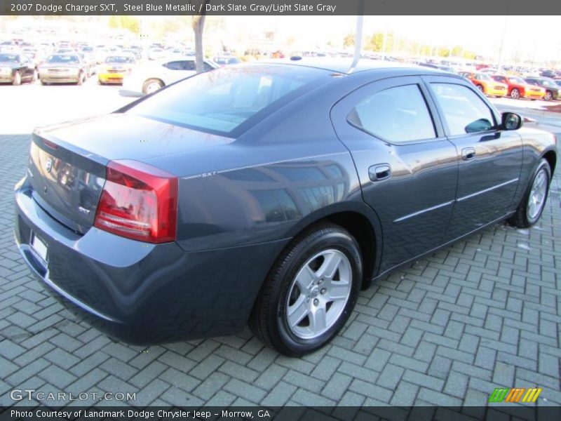 Steel Blue Metallic / Dark Slate Gray/Light Slate Gray 2007 Dodge Charger SXT