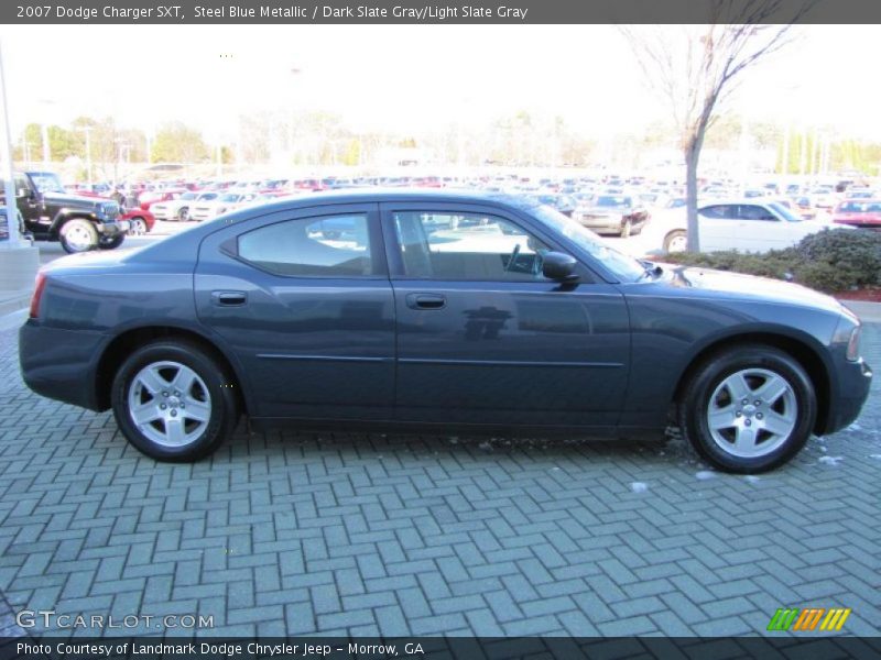Steel Blue Metallic / Dark Slate Gray/Light Slate Gray 2007 Dodge Charger SXT