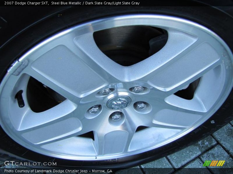 Steel Blue Metallic / Dark Slate Gray/Light Slate Gray 2007 Dodge Charger SXT