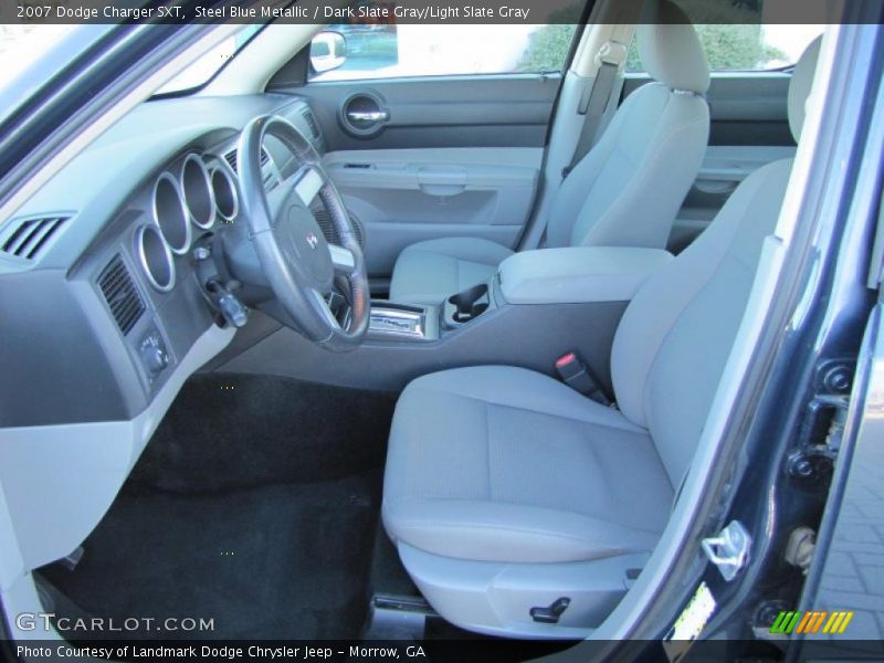Steel Blue Metallic / Dark Slate Gray/Light Slate Gray 2007 Dodge Charger SXT