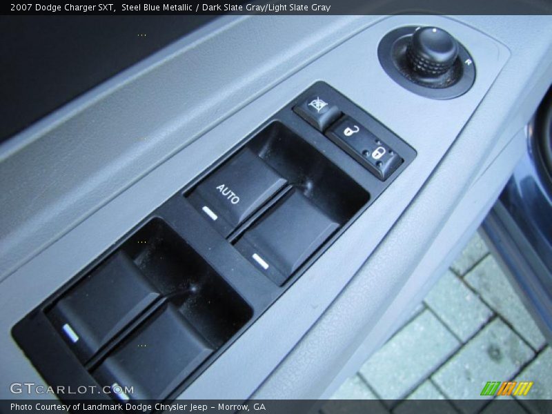 Steel Blue Metallic / Dark Slate Gray/Light Slate Gray 2007 Dodge Charger SXT