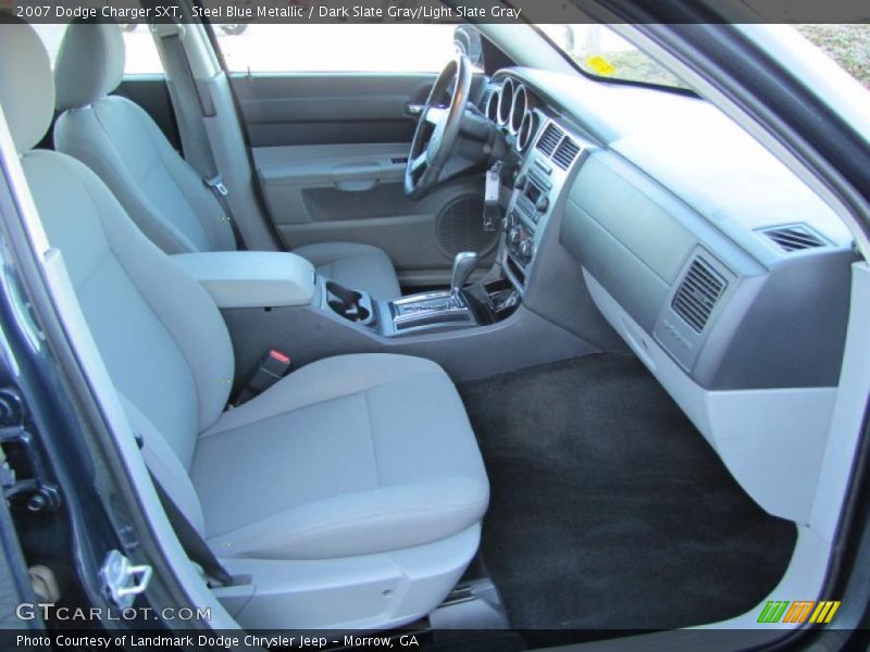 Steel Blue Metallic / Dark Slate Gray/Light Slate Gray 2007 Dodge Charger SXT