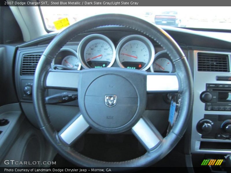Steel Blue Metallic / Dark Slate Gray/Light Slate Gray 2007 Dodge Charger SXT