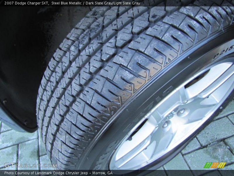 Steel Blue Metallic / Dark Slate Gray/Light Slate Gray 2007 Dodge Charger SXT