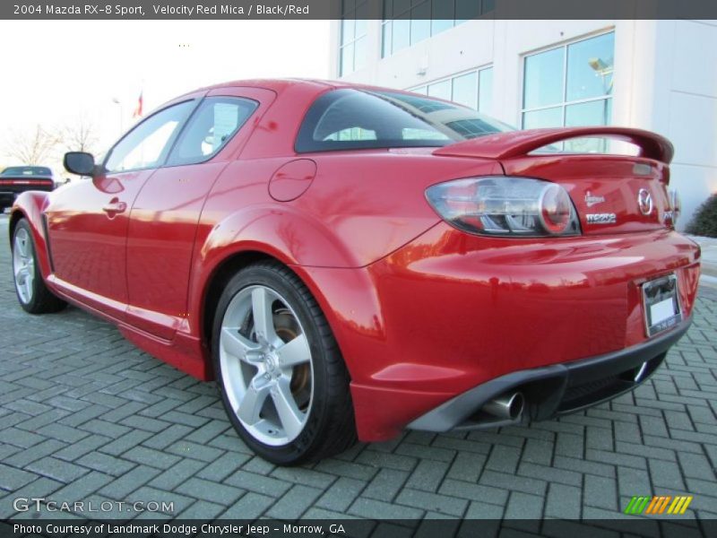Velocity Red Mica / Black/Red 2004 Mazda RX-8 Sport