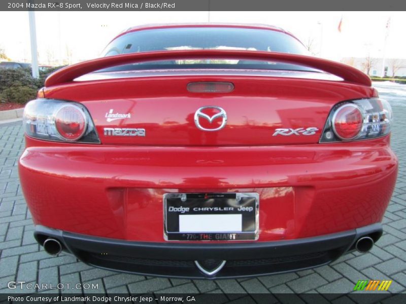Velocity Red Mica / Black/Red 2004 Mazda RX-8 Sport