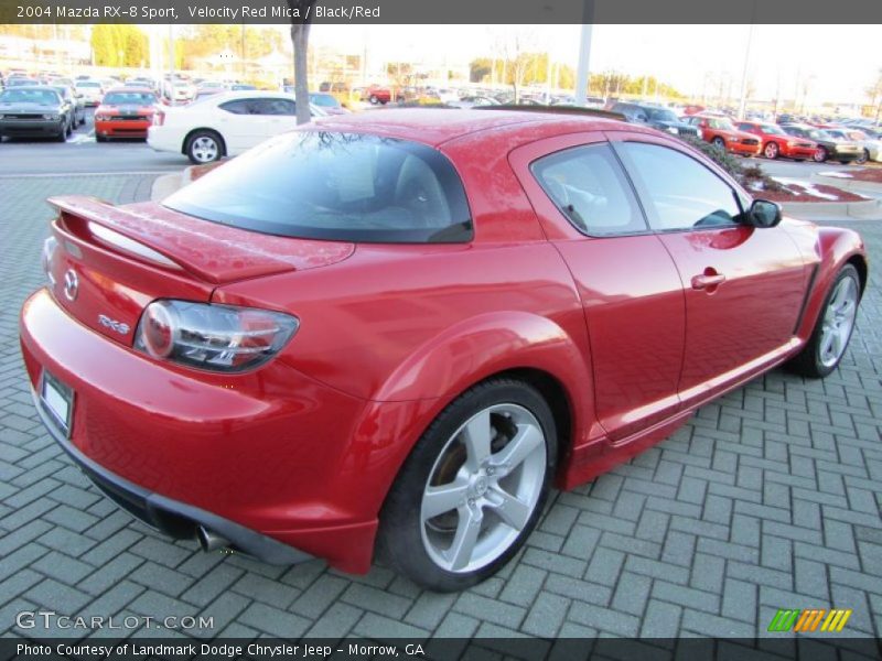 Velocity Red Mica / Black/Red 2004 Mazda RX-8 Sport