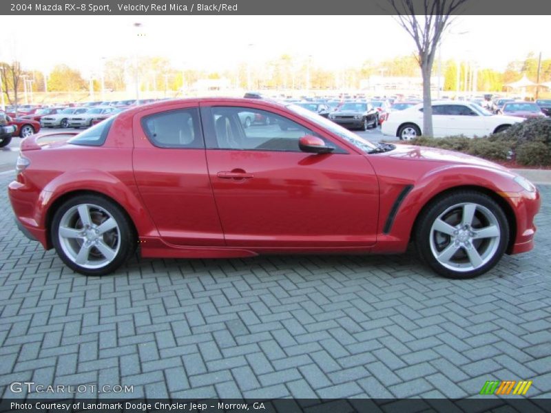 Velocity Red Mica / Black/Red 2004 Mazda RX-8 Sport