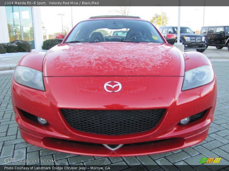 Velocity Red Mica / Black/Red 2004 Mazda RX-8 Sport