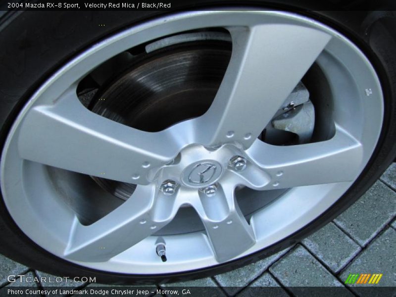 Velocity Red Mica / Black/Red 2004 Mazda RX-8 Sport