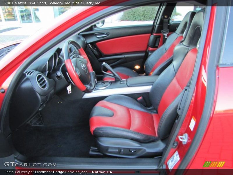 Velocity Red Mica / Black/Red 2004 Mazda RX-8 Sport