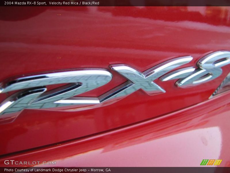 Velocity Red Mica / Black/Red 2004 Mazda RX-8 Sport