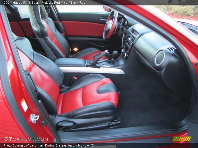 Velocity Red Mica / Black/Red 2004 Mazda RX-8 Sport