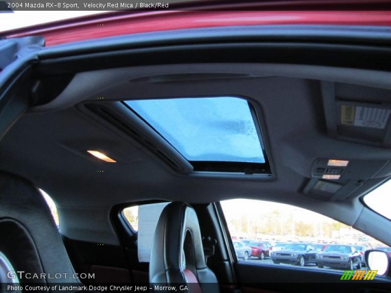 Velocity Red Mica / Black/Red 2004 Mazda RX-8 Sport