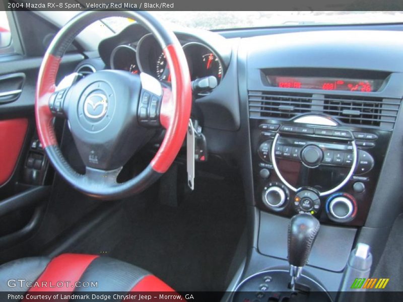 Velocity Red Mica / Black/Red 2004 Mazda RX-8 Sport