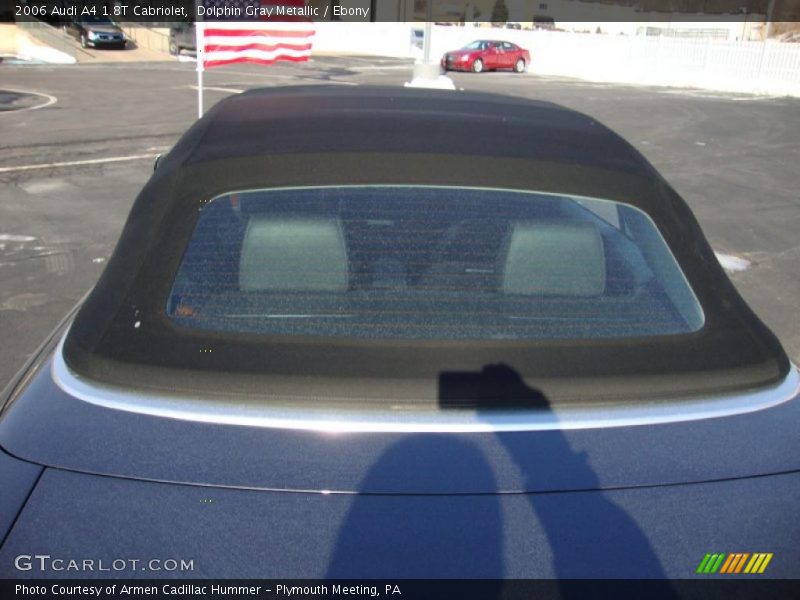 Dolphin Gray Metallic / Ebony 2006 Audi A4 1.8T Cabriolet