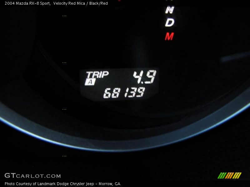 Velocity Red Mica / Black/Red 2004 Mazda RX-8 Sport