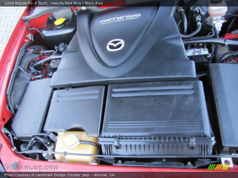 Velocity Red Mica / Black/Red 2004 Mazda RX-8 Sport