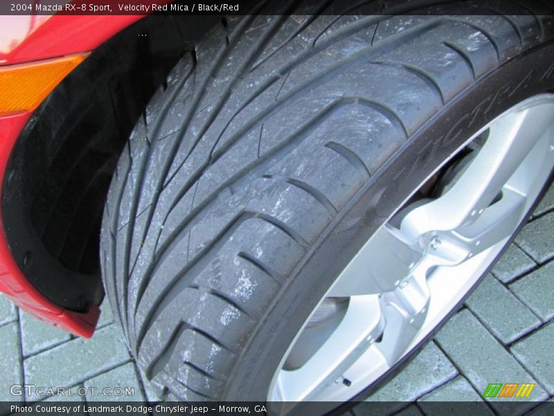 Velocity Red Mica / Black/Red 2004 Mazda RX-8 Sport