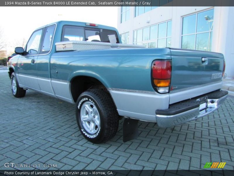 Seafoam Green Metallic / Gray 1994 Mazda B-Series Truck B4000 LE Extended Cab