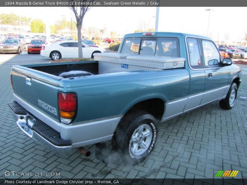 Seafoam Green Metallic / Gray 1994 Mazda B-Series Truck B4000 LE Extended Cab